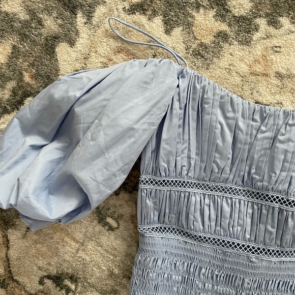 Self-Portrait Poof Sleeve Dress - Size 4 - Picture 6 of 7